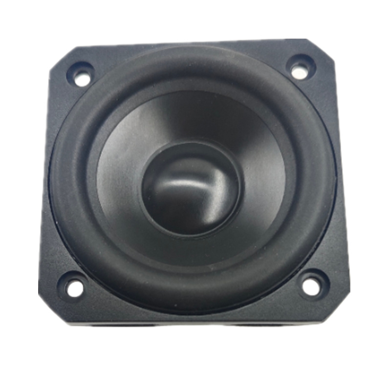 4 Ω/8 Ω, 25 W, 3 inča, 78×78 mm, NdFeB unutarnji magnet, zvučnik punog raspona, jedinstvena vokalna kvaliteta i elegantan dizajn
