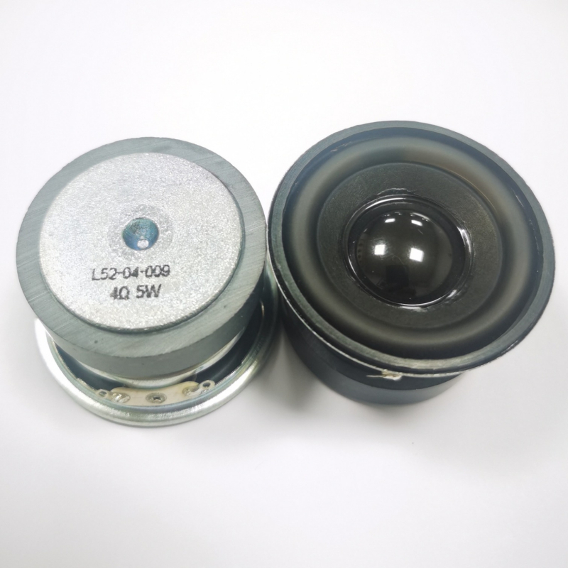 Vanjski Bluetooth zvučnik s vanjskim magnetom, kružni s PU rubom, promjera 52 mm, 2 inča, 4 Ω, 5 W, puni raspon