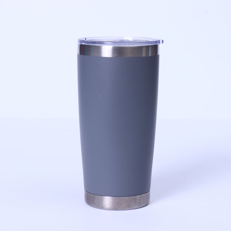 Cupe auto cu pereți dubli, 20 oz, cu capac, din oțel inoxidabil 304, termos izolat portabil
