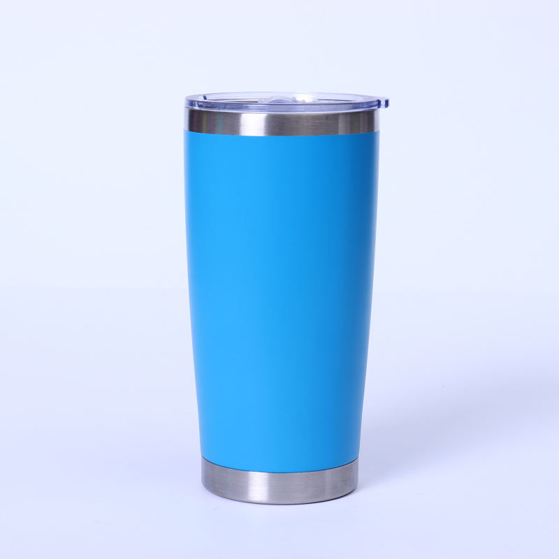 Cupe auto cu pereți dubli, 20 oz, cu capac, din oțel inoxidabil 304, termos izolat portabil