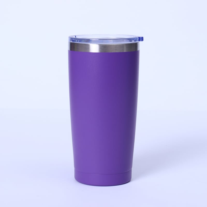 Cupe auto cu pereți dubli, 20 oz, cu capac, din oțel inoxidabil 304, termos izolat portabil