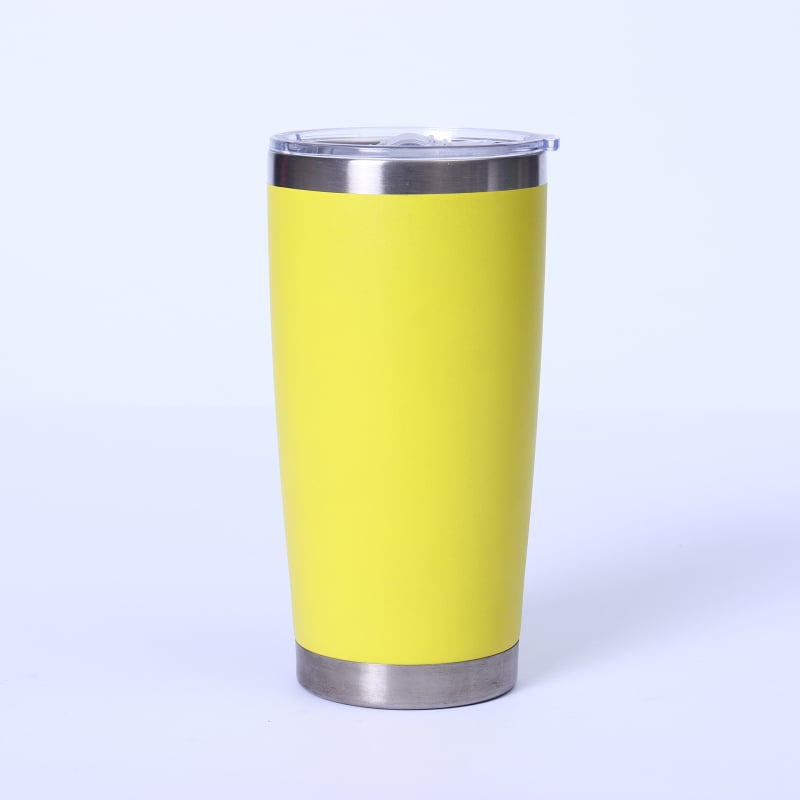 Cupe auto cu pereți dubli, 20 oz, cu capac, din oțel inoxidabil 304, termos izolat portabil