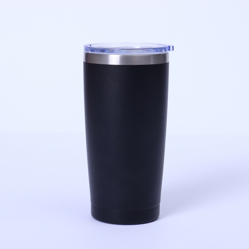 Cupe auto cu pereți dubli, 20 oz, cu capac, din oțel inoxidabil 304, termos izolat portabil