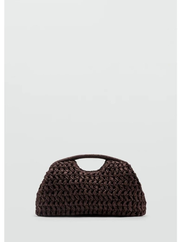 Ručna pletena ženska torbica od slame, 2026 novi model — mala torba za rame i crossbody s lancem, urbanog stila