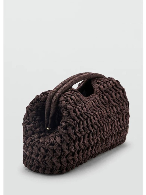 Ručna pletena ženska torbica od slame, 2026 novi model — mala torba za rame i crossbody s lancem, urbanog stila