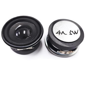 Difuzor rotund de 52 mm, margine din cauciuc și magnet extern, 4 Ω, 5 W, înălțime totală 25 mm