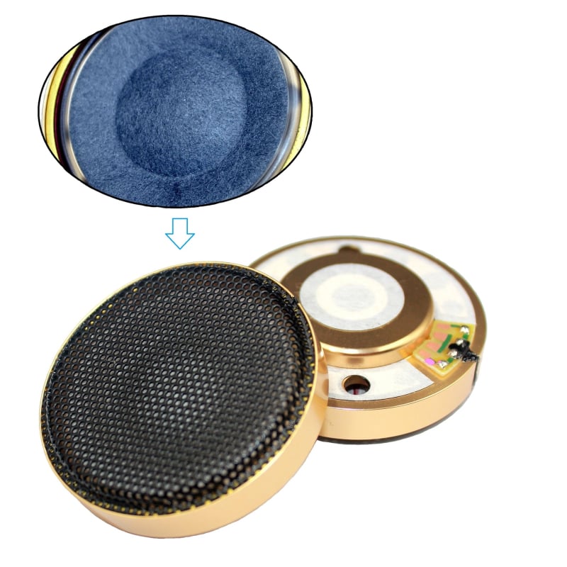 Fabrički novi HiFi dinamične slušalice s 50 mm nanofibrom