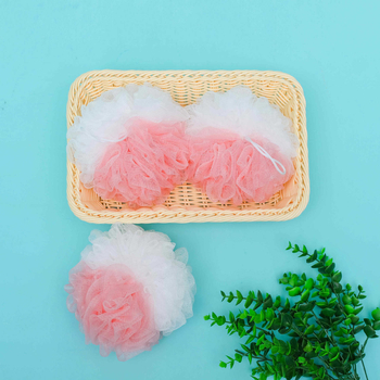50 g bilă mare de baie, moale, cu spumă; floare de baie; scrub; curățător facial; gel de duș și șampon