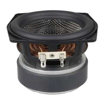 4-inčni subwoofer, 4 Ω, 60 W, konus od tkanog karbonskog vlakna, 25-jezgreni Y35 visokoperformansni magnetski čelični zvučnik