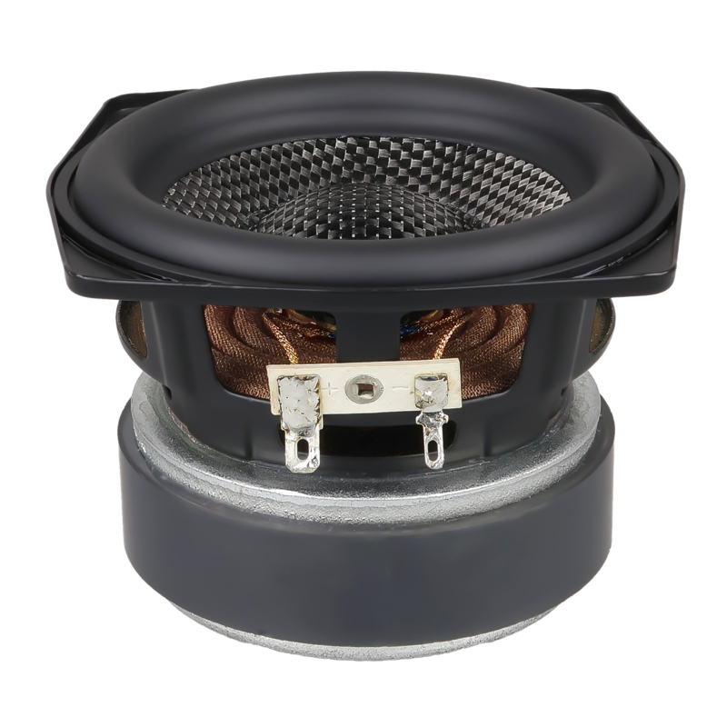 4-inčni subwoofer, 4 Ω, 60 W, konus od tkanog karbonskog vlakna, 25-jezgreni Y35 visokoperformansni magnetski čelični zvučnik
