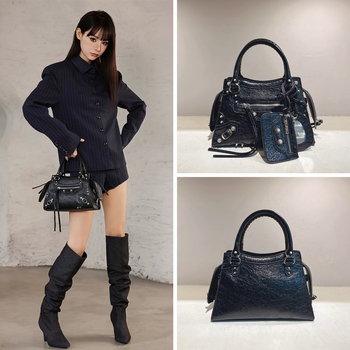 Ženska kožna torbica s ukrasima u stilu motocikla, retro, velika zapremina, preko ramena ili crossbody