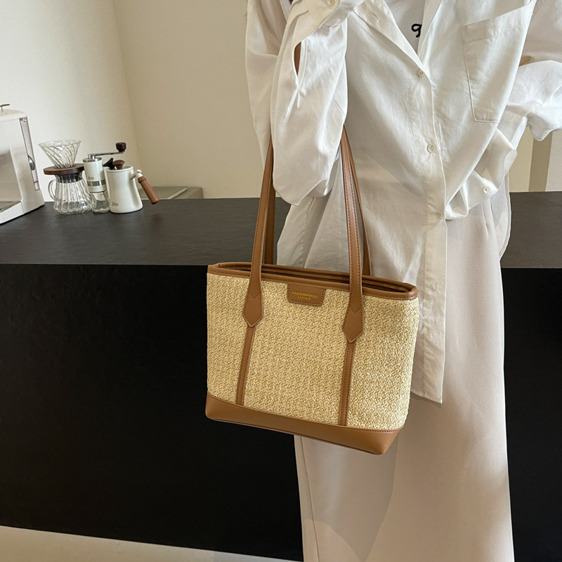 Ženska torba velike kapacitete, 2025 novi trend korejskog stila, casual tote za rame za posao