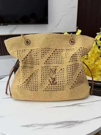 Y Family Yangshulin Visoka verzija Jamieshopping Upletena Lucky Bag Tote s lančićem za plažu, rameni i crossbody za žene