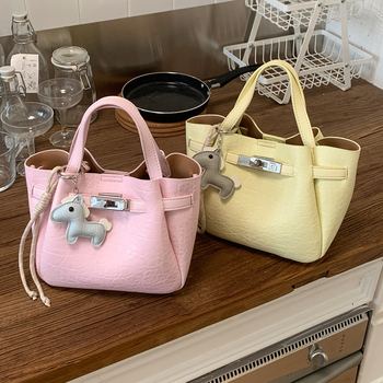 Ženska svakodnevna retro bucket torba, 2026 moda, crossbody, elegantna torba