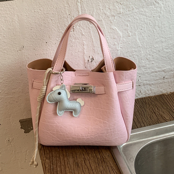 Ženska svakodnevna retro bucket torba, 2026 moda, crossbody, elegantna torba