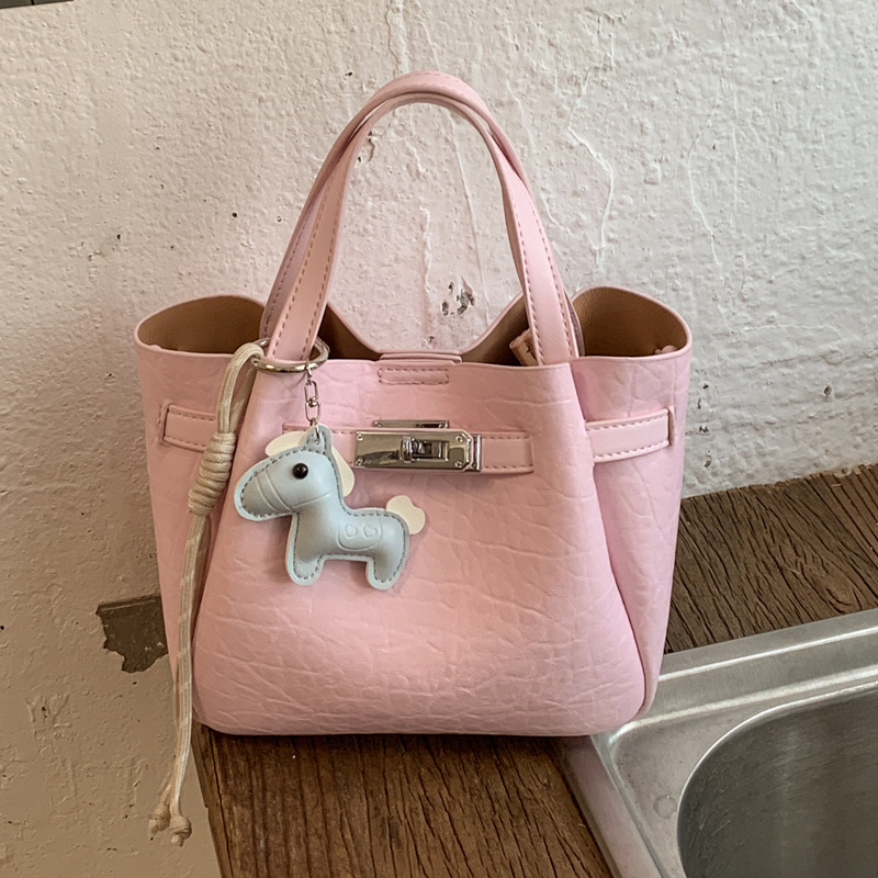 Ženska svakodnevna retro bucket torba, 2026 moda, crossbody, elegantna torba