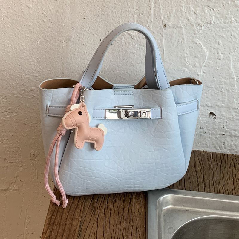 Ženska svakodnevna retro bucket torba, 2026 moda, crossbody, elegantna torba