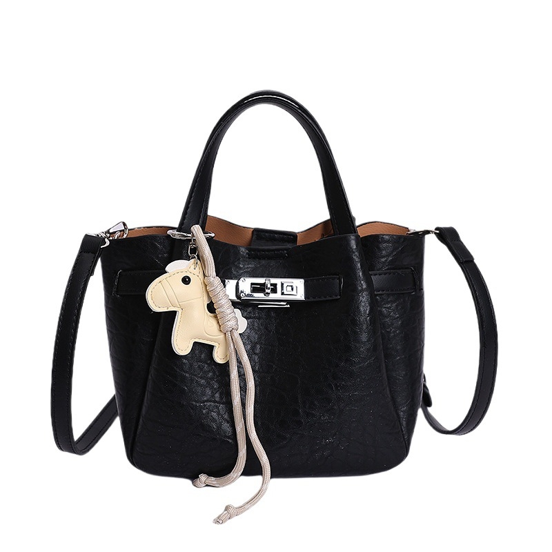 Ženska svakodnevna retro bucket torba, 2026 moda, crossbody, elegantna torba
