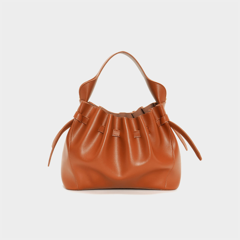 Ženska plisirana torbica u oblaku, francuskog stila preko ramena i crossbody torba s ručkom, minimalistički retro 30100