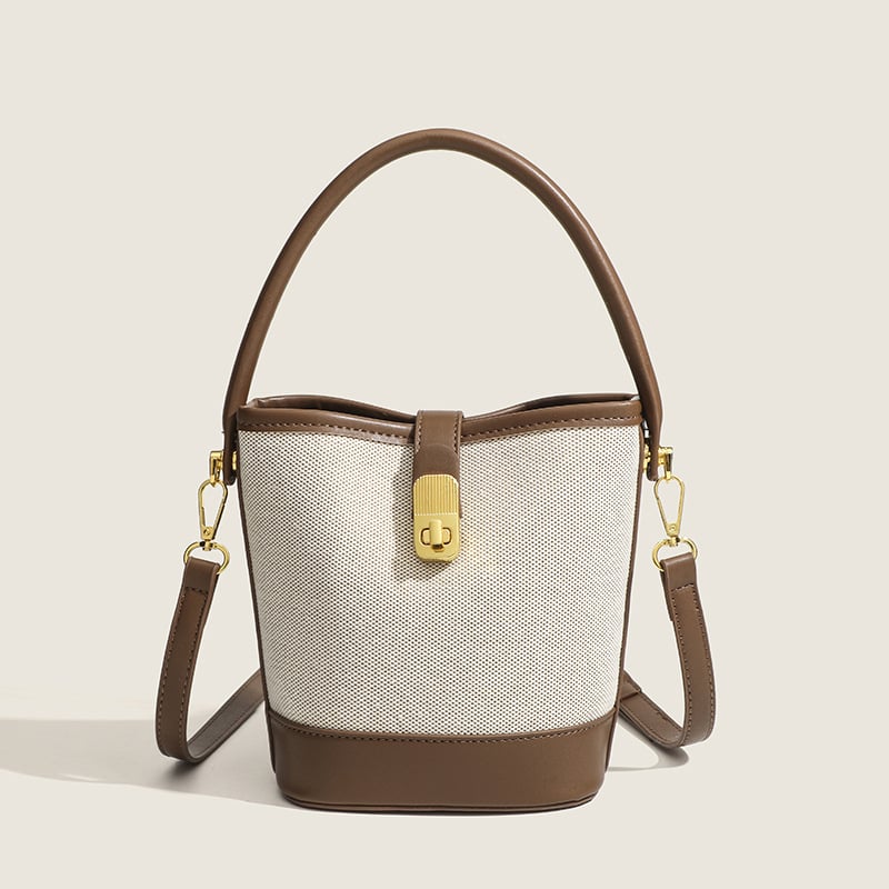CHARHP&KEJNT Platnena torba za rame i crossbody za žene, srednje veličine, ulični stil, proljeće 2024