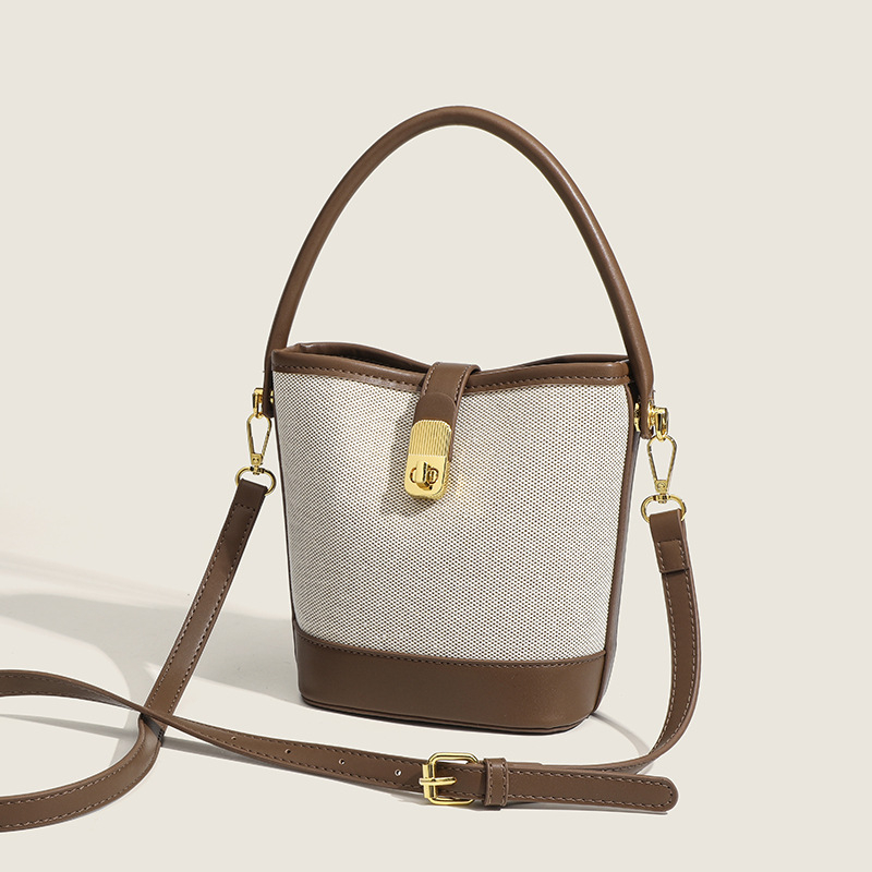 CHARHP&KEJNT Platnena torba za rame i crossbody za žene, srednje veličine, ulični stil, proljeće 2024