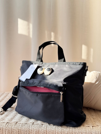 Serija Velikih Očiju s Osmijehom: majčanska torba s jednim remenom, duhovita i slatka crossbody torba, velik kapacitet