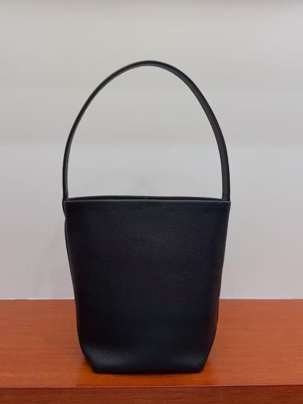 Row ženska Bucket torba, Tote torba velike kapacitete, kožna torba za rame, retro minimalistički stil za svakodnevnu upotrebu