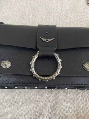 Klasična ženska torbica Zv od prve klase teleće kože, mini kvadratna torbica s crossbody remenom i džepom za telefon