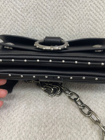 Klasična ženska torbica Zv od prve klase teleće kože, mini kvadratna torbica s crossbody remenom i džepom za telefon