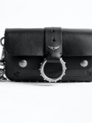 Klasična ženska torbica Zv od prve klase teleće kože, mini kvadratna torbica s crossbody remenom i džepom za telefon