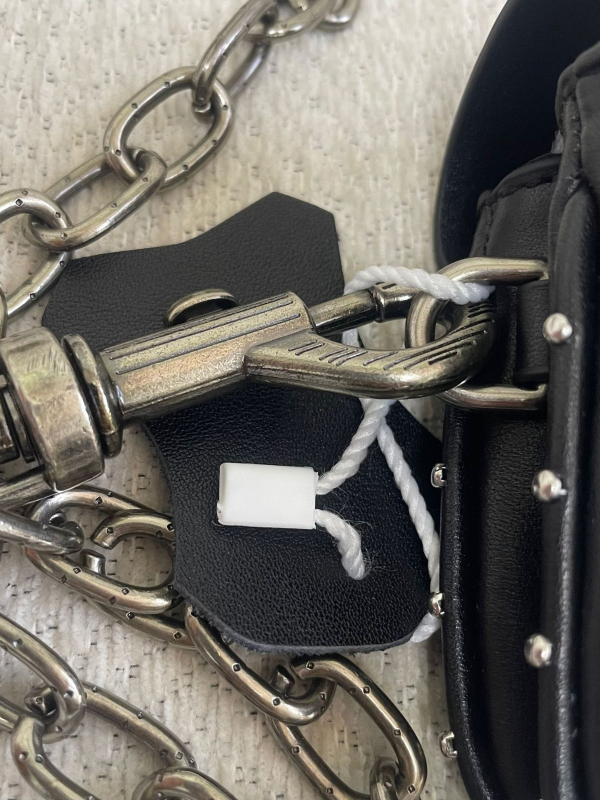 Klasična ženska torbica Zv od prve klase teleće kože, mini kvadratna torbica s crossbody remenom i džepom za telefon