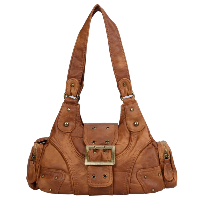 Ženska tote torba s leopard printom Y2K, isprana, višestruka namjena, europsko-američki stil, preko ramena ili crossbody, 2026 proljeće-ljeto