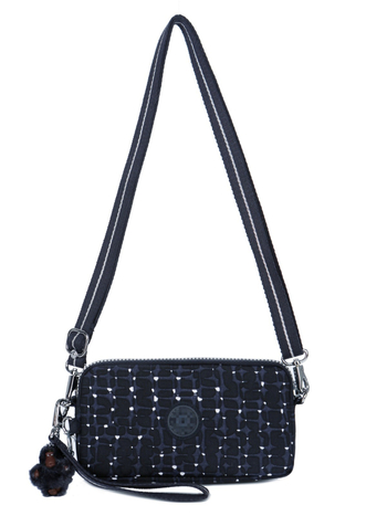 Ženska Monkey Bag: nylon crossbody torbica u stilu koverti, mala, model K13226, s džepom za karticu