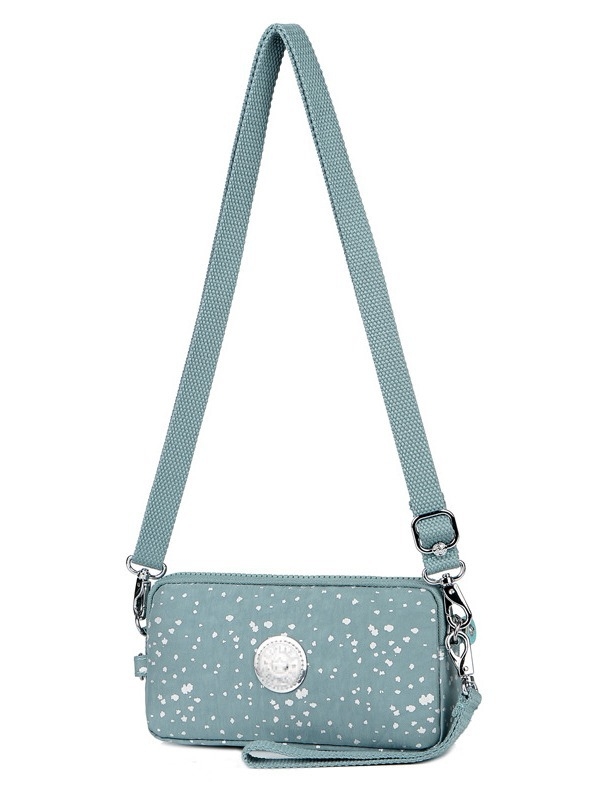 Ženska Monkey Bag: nylon crossbody torbica u stilu koverti, mala, model K13226, s džepom za karticu