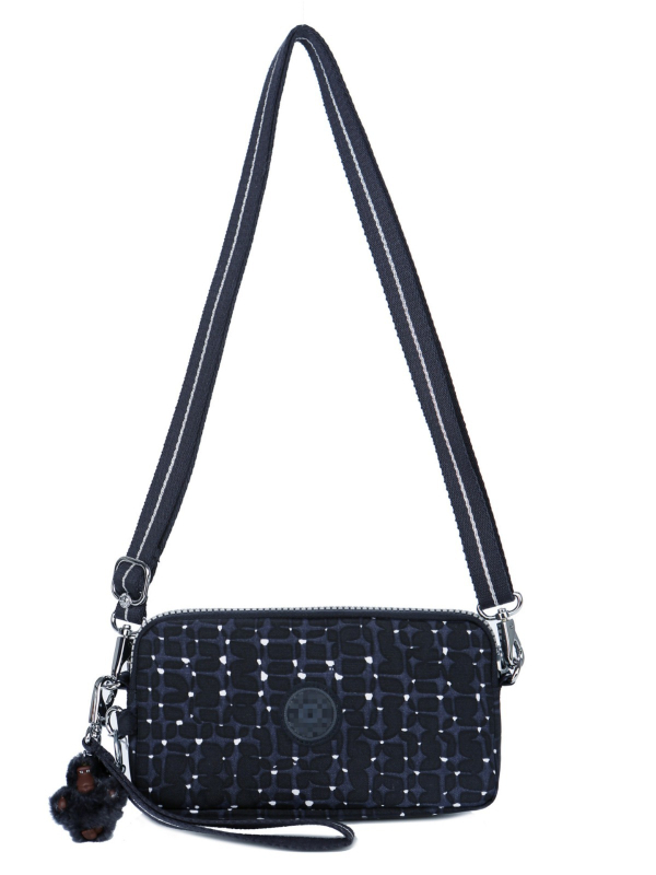 Ženska Monkey Bag: nylon crossbody torbica u stilu koverti, mala, model K13226, s džepom za karticu