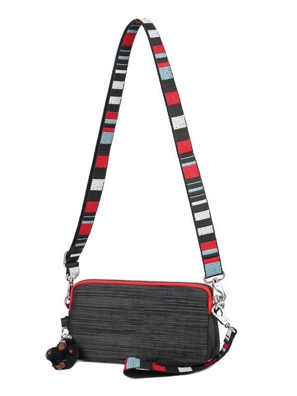 Ženska Monkey Bag: nylon crossbody torbica u stilu koverti, mala, model K13226, s džepom za karticu