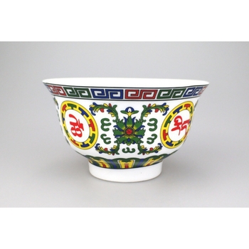 Vas din porțelan pentru ceai cu unt, stil tibetan etnic, diametru 12 cm, vas cu dragon pentru ceai cu lapte și recuzită pentru dans Mongol