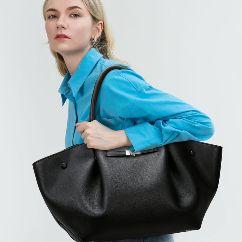 Ženska Tote torba, dizajn krila, moderan minimalistički stil, velika zapremina, dnevna torba od PU kože