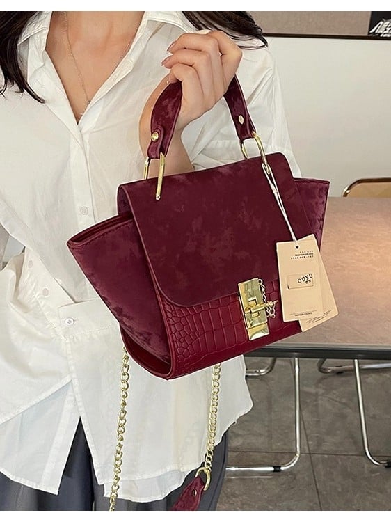 Vintage torbica s krilima, lančana crossbody