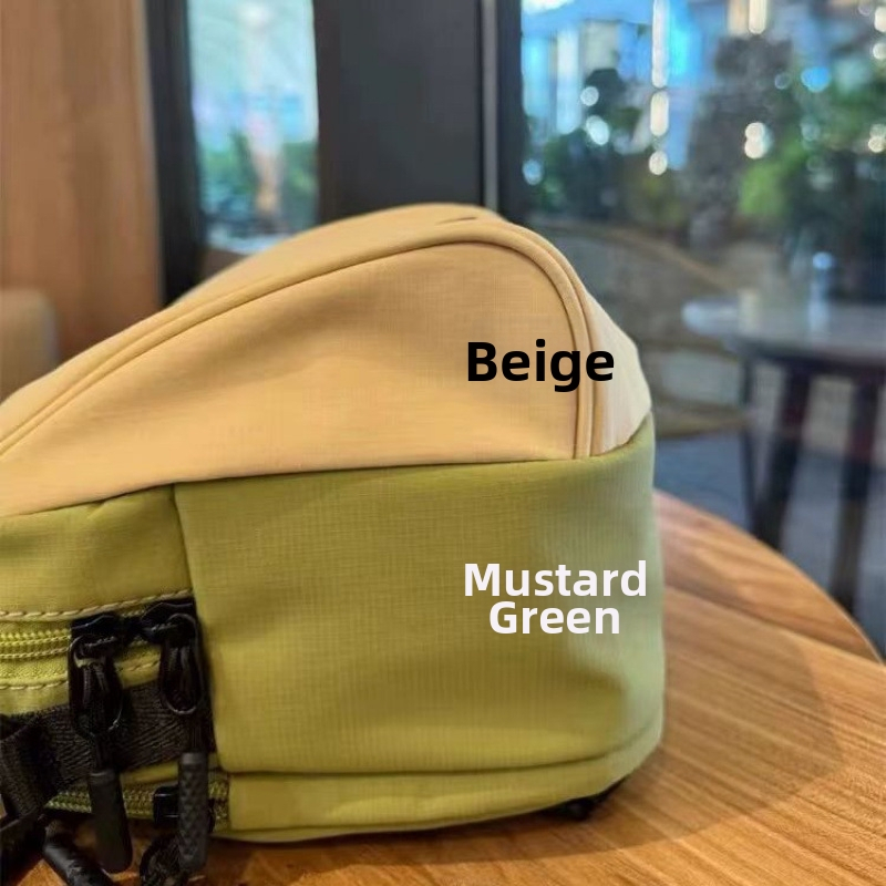 Nova torbica Su Xiaojin u obliku jajeta, mini crossbody s dizajnom boja-bloka i školjkastim stilom, s više pretinaca, za svakodnevnu upotrebu