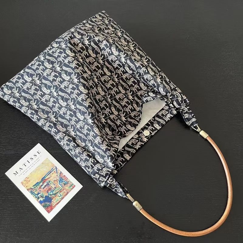 Torba s leopardim uzorkom, vintage kožni kaiš s užetom, podlaktna i crossbody, ženska torba srednjeg kvadratnog oblika