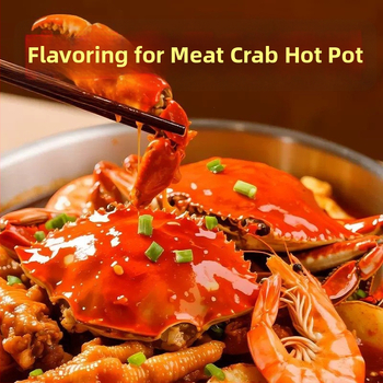 Set de condimente pentru oală cu aromă de crab, pentru pulpe și aripioare de pui, bază de sos cu creveți – pachet multifuncțional de condimente pentru uz casnic