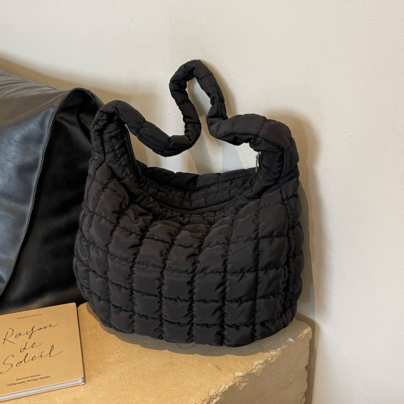 Ženska torba s plisiranim oblacnim dizajnom, preko ramena ili crossbody, velika kapaciteta, Tote