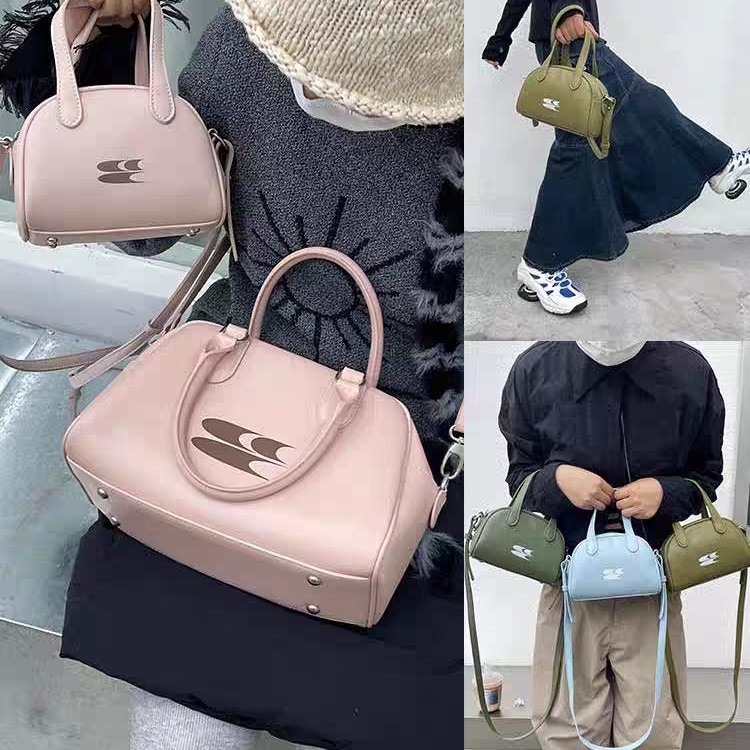 CryingCenter Buduća Retro Serija Logo Boston torba - Mala, Srednja, Velika | Ručna i Crossbody