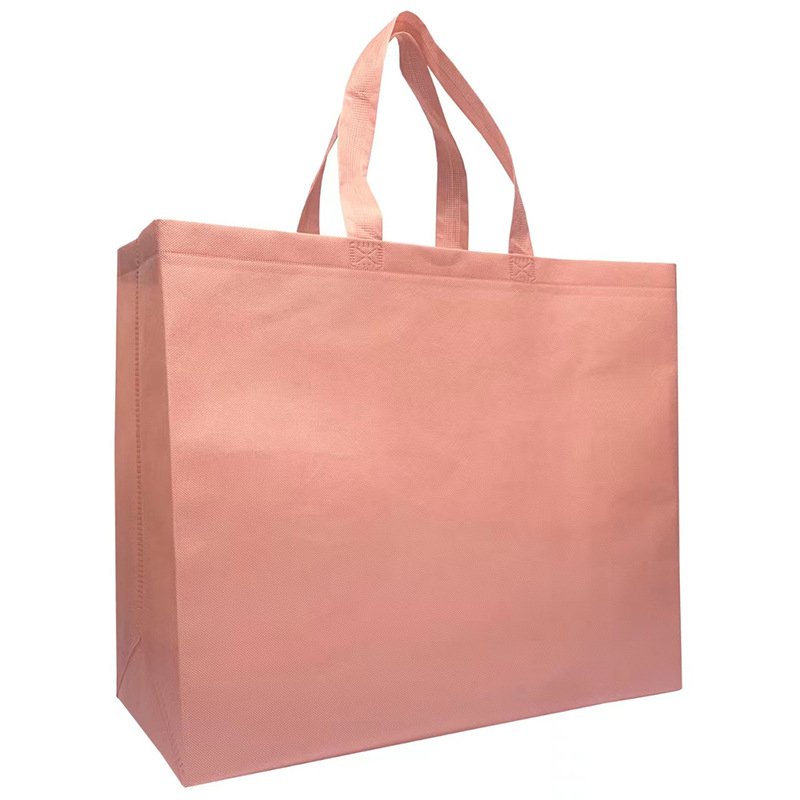 Geantă de cumpărături din material nețesut XXL cu logo, spațioasă, durabilă, pentru haine și textile de casă