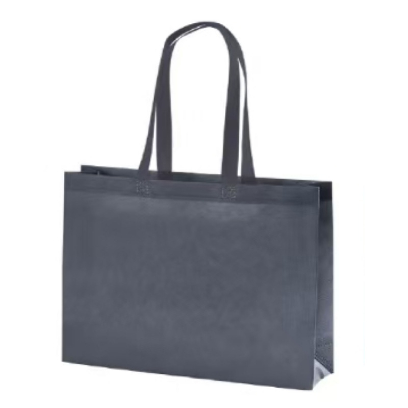 Geantă de cumpărături din material nețesut XXL cu logo, spațioasă, durabilă, pentru haine și textile de casă