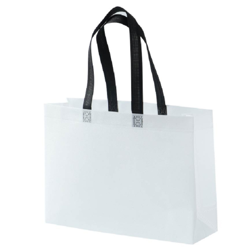 Geantă de cumpărături din material nețesut XXL cu logo, spațioasă, durabilă, pentru haine și textile de casă