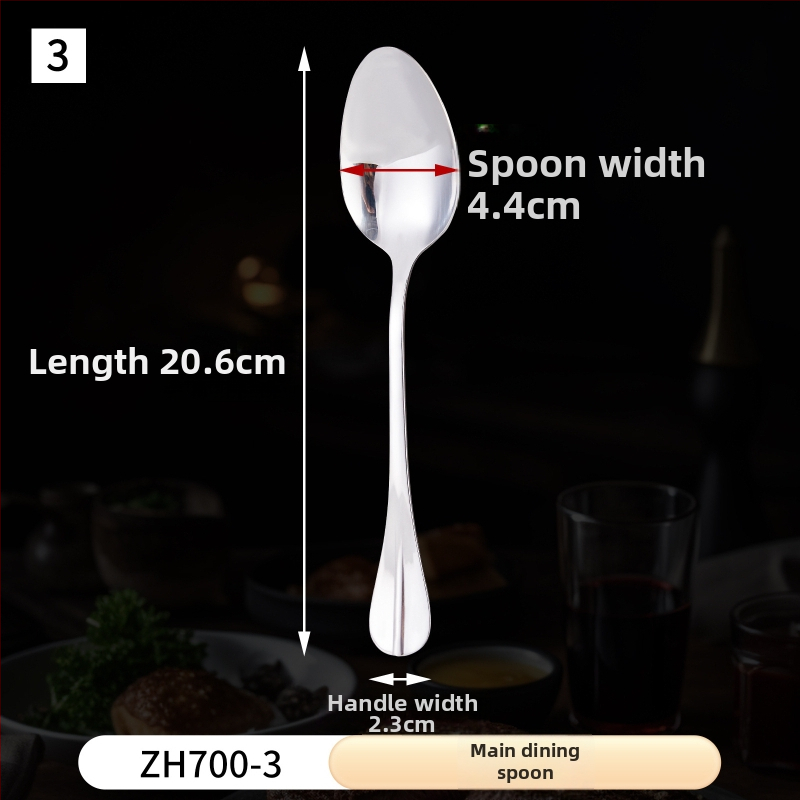Set de tacâmuri din oțel inoxidabil, stil european, pentru bufet, include cuțite și furci pentru friptură, cuțite și furcuri pentru desert, linguri de orez și de supă