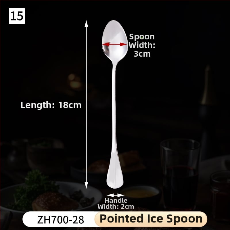 Set de tacâmuri din oțel inoxidabil, stil european, pentru bufet, include cuțite și furci pentru friptură, cuțite și furcuri pentru desert, linguri de orez și de supă