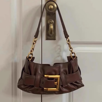Ženska torba s oblikom oblaka, boutique dizajn, crossbody s dvostrukim remenom, jesen 2025, teksturna kontrastna tekstura, retro street stil, srednja veličina
